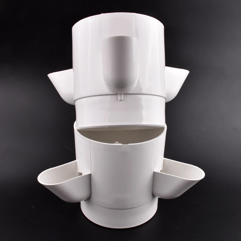 Vertical Hydroponic Tower Greenhouse Garden Indoor Soilless Culture Growing System Vertical Tower Veg Planter Grow Pot Kit