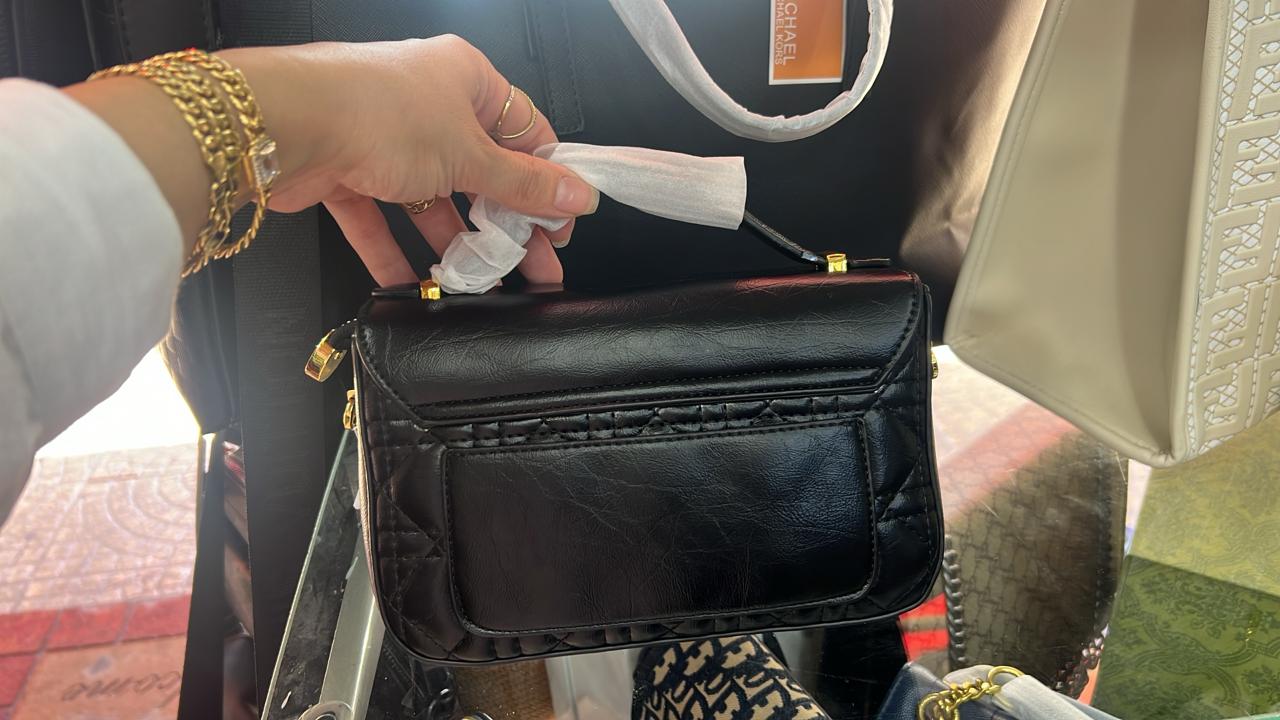 Black Dior Style Handbag (Copy A)