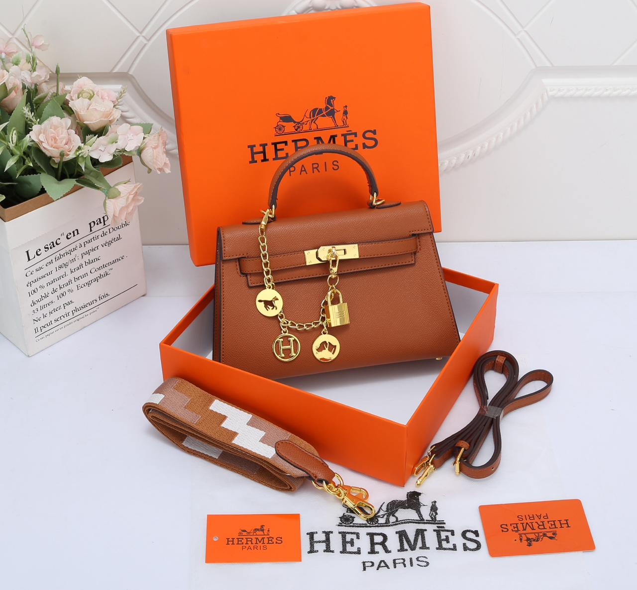 Hermese women's bag FOLPK Of the highest quality (Copy A)