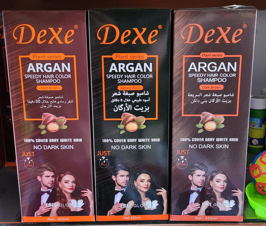 Dexe Argan Speedy Hair Color Shampoo
