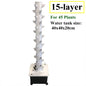 Vertical Hydroponic Tower  Greenhouse Garden Indoor Soilless Culture Growing System Vertical Tower Veg Planter Grow Pot Kit