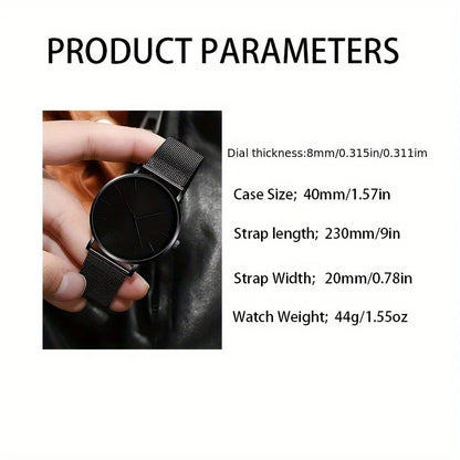 Men's Fashion Bracelets Set, Gift For Father And Boyfriend