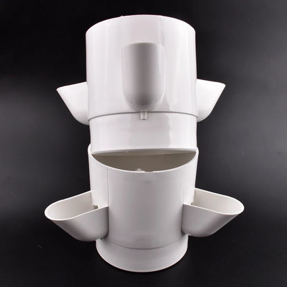 Vertical Hydroponic Tower  Greenhouse Garden Indoor Soilless Culture Growing System Vertical Tower Veg Planter Grow Pot Kit