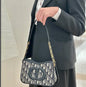 Dior جزدان كحلي قماش (Copy A)