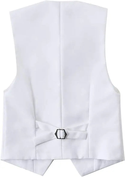 Child Formal Slim Fit Dress Suit Set Boys Wedding Birthday Performance Photography Costume Kid Blazer Vest Pants Bowtie Outfit
