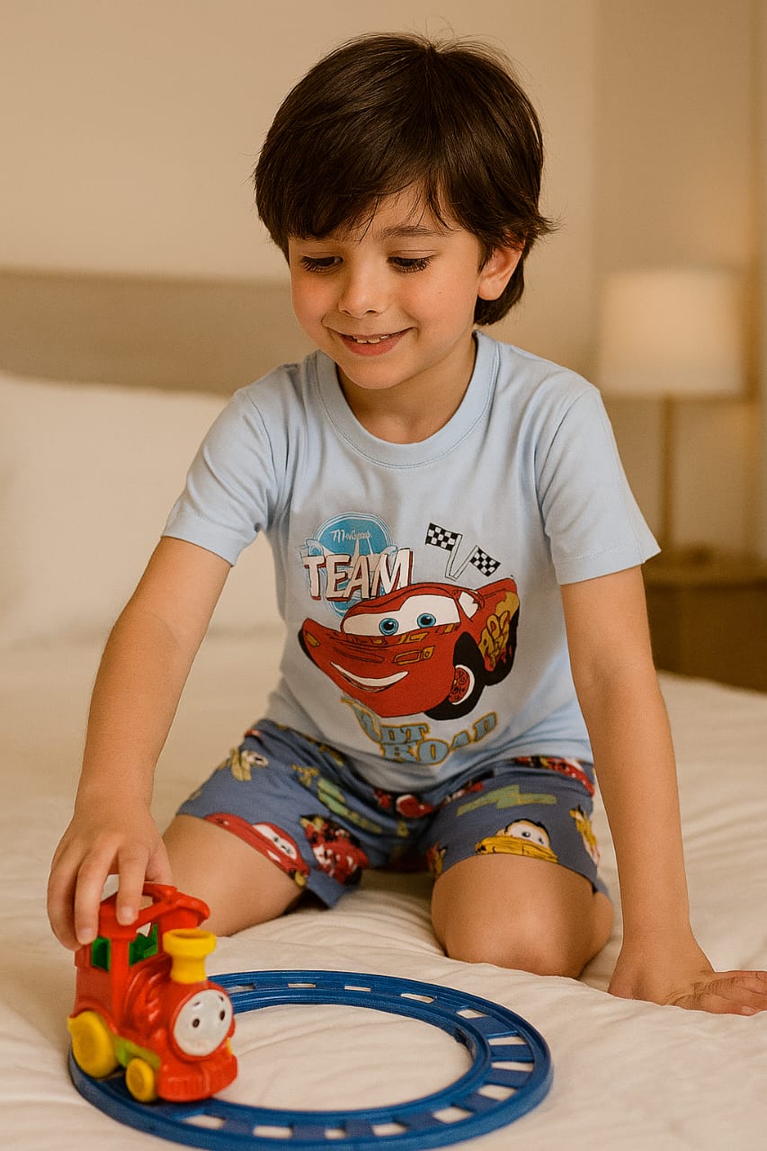 Cotton Lycra Set for Boys and Girls