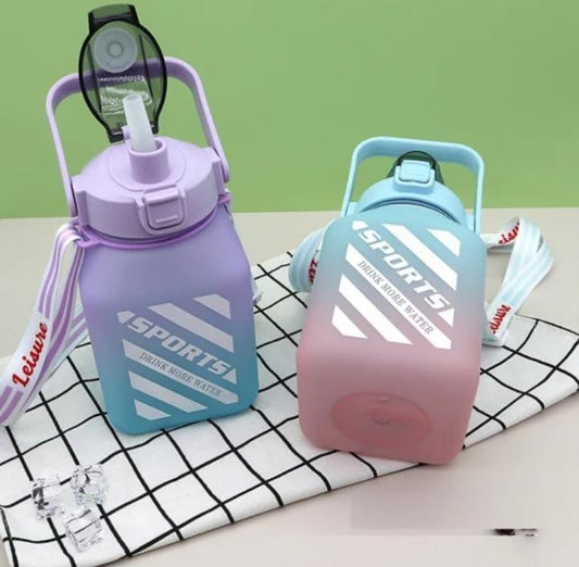 1600ml Outdoor Sports Travel Camping Gym Large Capacity PC Plastic Water Bottle