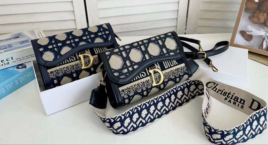 Dior Oblique Saddle Slim Pouch (Copy A)